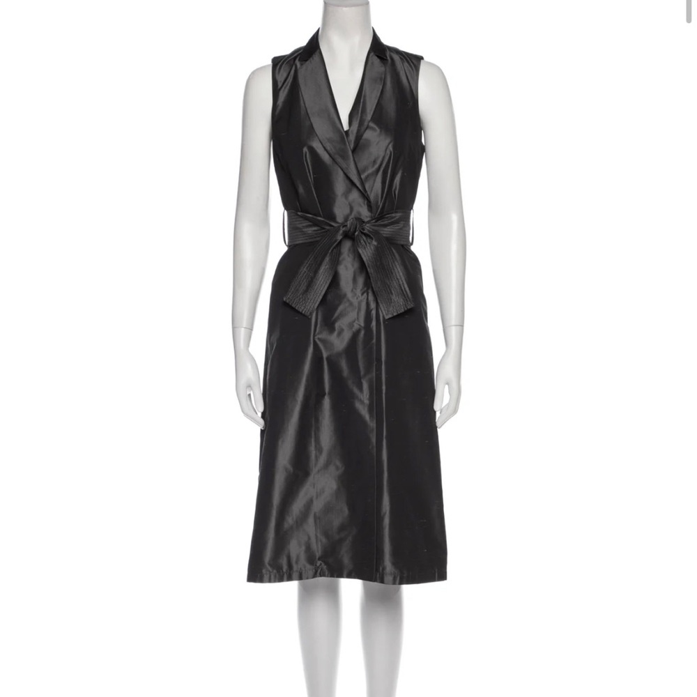 Burberry London shirtdress grey midi length small